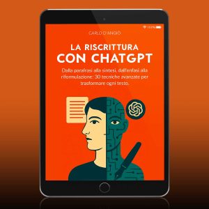 La riscrittura con ChatGPT – libreria ebook marketing e scrittura