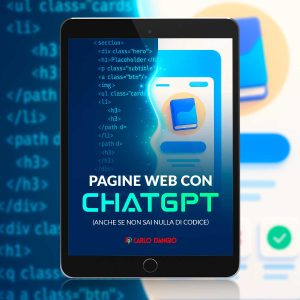 Pagine web con ChatGPT – libreria ebook marketing e scrittura