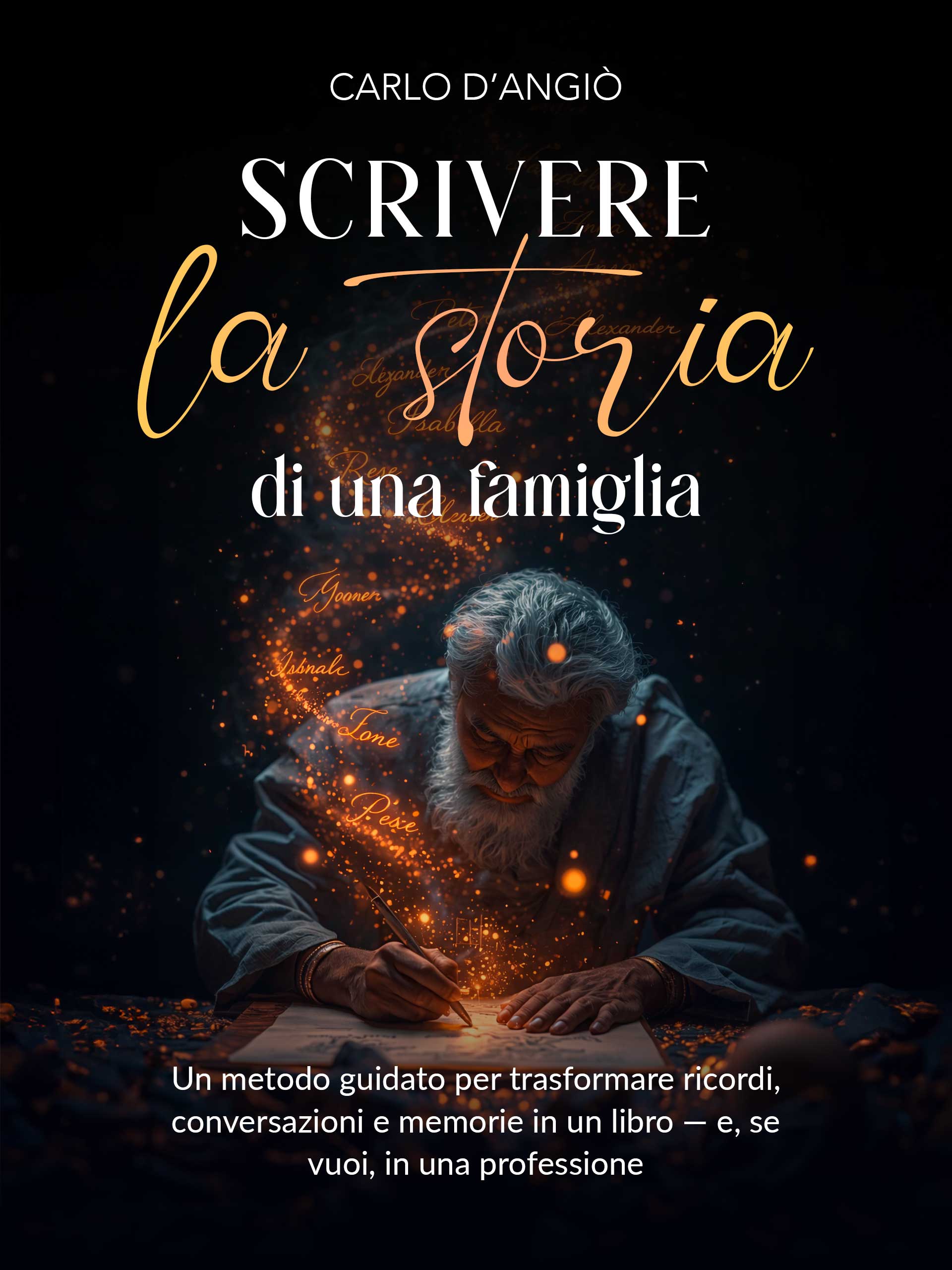 Scrivere la storia di una famiglia - copertina