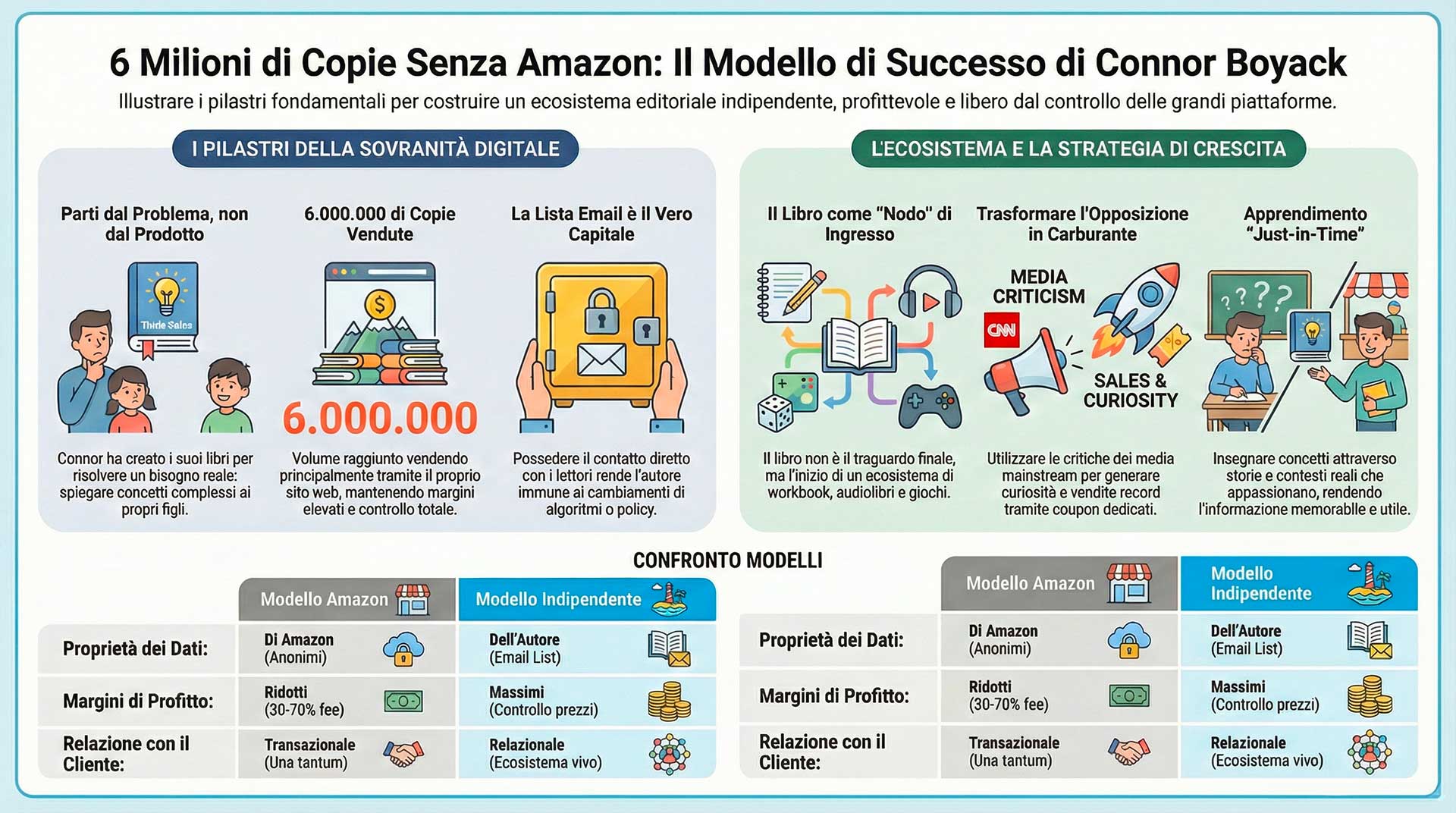 Infografica del prodotto