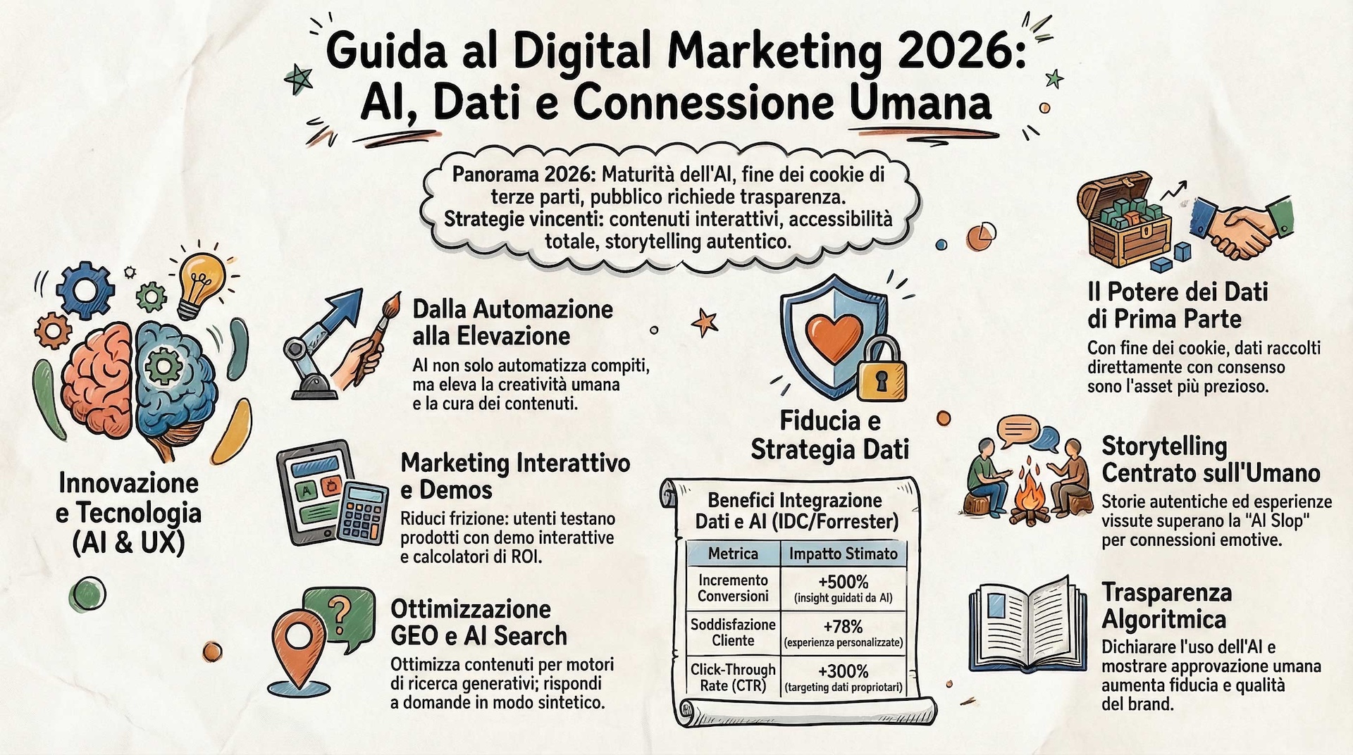 Infografica del prodotto